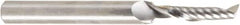 Amana Tool - 3/16" Cutting Diam x 7/8" Length of Cut, 1 Flute, Upcut Spiral Router Bit - Uncoated, Right Hand Cut, Solid Carbide, 2-1/2" OAL x 1/4" Shank Diam, 30° Helix Angle - Makers Industrial Supply