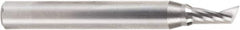 Amana Tool - 3/16" Cutting Diam x 3/8" Length of Cut, 1 Flute, Upcut Spiral Router Bit - Uncoated, Right Hand Cut, Solid Carbide, 2" OAL x 1/4" Shank Diam, 30° Helix Angle - Makers Industrial Supply