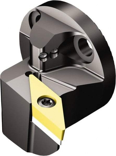 Sandvik Coromant - Right Hand Cut, Size 32, VBMT 160408 Insert Compatiblity, Internal Modular Turning & Profiling Cutting Unit Head - 22mm Ctr to Cutting Edge, 32mm Head Length, Through Coolant, Series CoroTurn 107 - Makers Industrial Supply