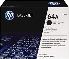 Hewlett-Packard - Black Toner Cartridge - Use with HP LaserJet P4015, P4515 - Makers Industrial Supply