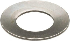 Associated Spring Raymond - #6 Bolt, Grade 302 Stainless Steel, Uncoated, Belleville Disc Spring - 0.021" High, 0.013" Thick - Makers Industrial Supply