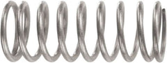 Associated Spring Raymond - 49.2mm OD, 4.88mm Wire, 152.4mm Free Length, Compression Spring - 38.2 Lb Spring Rating, 396.9 N Max Work Load, Music Wire - Makers Industrial Supply