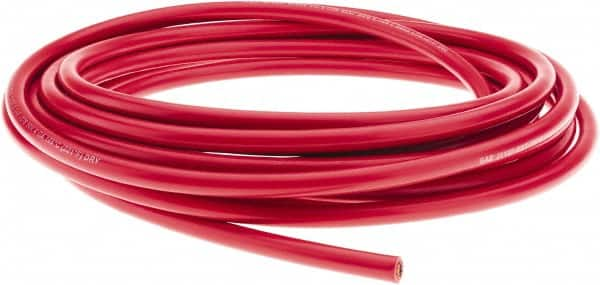 EastPenn - 4 Gauge Top Post Cable - Red, 25" Long - Makers Industrial Supply