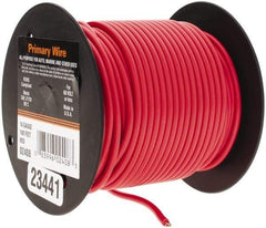 EastPenn - 14 AWG Automotive Plastic Insulated, Single Conductor Wire - 100' Long, Red - Makers Industrial Supply