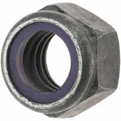 Value Collection - 7/16-14 UNC Grade 8 Hex Lock Nut with Nylon Insert - Makers Industrial Supply