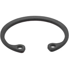 Made in USA - 1-1/16" Nominal, 0.05" Thick, Phosphate Finish, Spring Steel Snap Internal Retaining Ring - 0.056" Groove Width, 0.034" Groove Depth, 1.13" Groove Diam, Grade 1060-1090 - Makers Industrial Supply