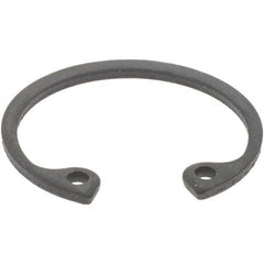 Made in USA - 13/16" Bore Diam, Spring Steel Internal Snap Retaining Ring - Makers Industrial Supply