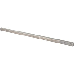 Value Collection - 12" Long x 3/8" High x 3/8" Wide, Plain Steel Oversized Key Stock - Cold Drawn Steel - Makers Industrial Supply