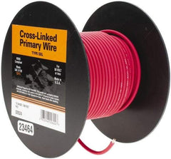 EastPenn - 12 AWG Automotive Cross-Linked Polyethylene Wire - 100' Long, Red - Makers Industrial Supply