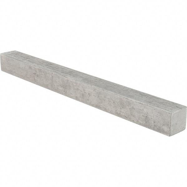 Value Collection - 12" Long x 1" High x 1" Wide, Plain Steel Undersized Key Stock - Cold Drawn Steel - Makers Industrial Supply