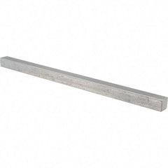 Value Collection - 12" Long x 5/8" High x 5/8" Wide, Plain Steel Undersized Key Stock - Cold Drawn Steel - Makers Industrial Supply