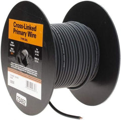 EastPenn - 12 AWG Automotive Cross-Linked Polyethylene Wire - 100' Long, Black - Makers Industrial Supply