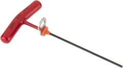 Proto - 3/32" Hex, Tethered T-Handle Cushion Grip, Hex Key - 6" OAL, Alloy Steel, Inch System of Measurement - Makers Industrial Supply