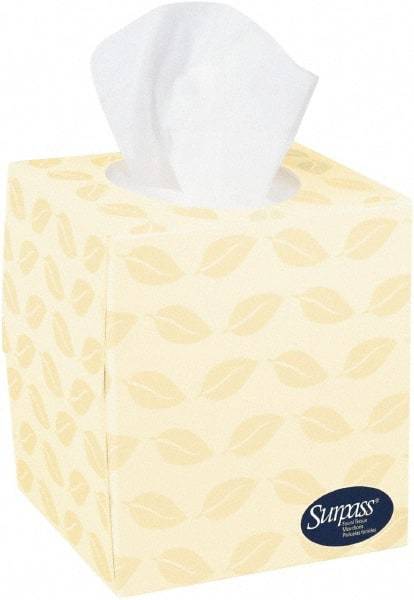 Kleenex - Decorative Box of White Facial Tissues - 2 Ply, Recycled Fibers - Makers Industrial Supply