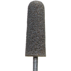 ‎1″ × 2-3/4″ 1/4″ Spindle NorZon Mounted Point A3 24 Grit Zirconia Alumina - Makers Industrial Supply