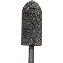 7/8″ × 2″ 1/4″ Spindle NorZon Mounted Point A11 24 Grit Zirconia Alumina - Makers Industrial Supply