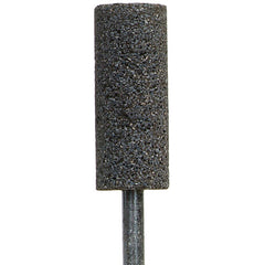 3/4″ × 2″ 1/4″ Spindle NorZon Mounted Point W208 24 Grit Zirconia Alumina - Makers Industrial Supply