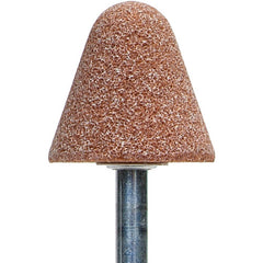 ‎1-1/4″ × 1-1/4″ 1/4″ Spindle Gemini Mounted Point A4 60 Grit Aluminum Oxide - Makers Industrial Supply