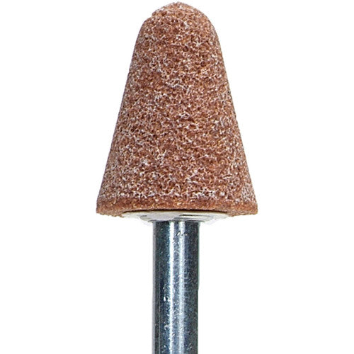 ‎3/4″ × 1-1/8″ 1/4″ Spindle Gemini Mounted Point A5 60 Grit Aluminum Oxide - Makers Industrial Supply