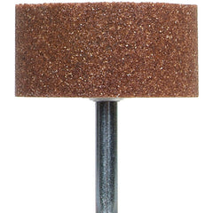 2″ × 1″ 1/4″ Spindle Gemini Mounted Point W242 60 Grit Aluminum Oxide - Makers Industrial Supply