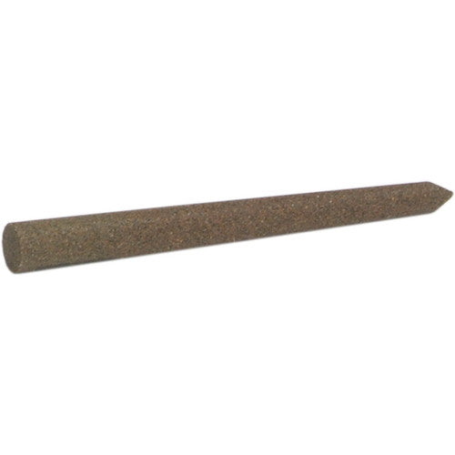 5/16″ × 3″ India File Round Pointed 100 Grit - Makers Industrial Supply