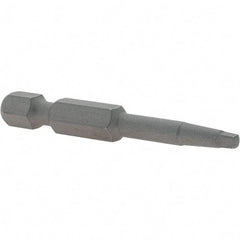 VEGA Industries - #1" Square Size Square Recess Bit - 1/4" Hex Drive, 1-15/16" OAL - Makers Industrial Supply