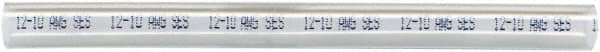 Value Collection - 6" Long, 2.5:1, Ionic Polymer Heat Shrink Electrical Tubing - Clear - Makers Industrial Supply