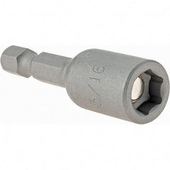 VEGA Industries - 5/16" Magnetic Nutsetter - 1/4" Hex Drive, 1-3/4" OAL - Makers Industrial Supply