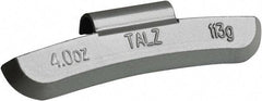 Value Collection - 6 oz TAL Wheel Weight - Zinc, For Use with Automotive & Light Trucks - Makers Industrial Supply