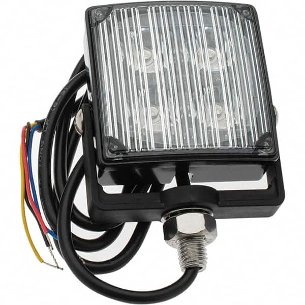 Import - Strobe & Flashing Lights Light Type: Strobe Lens Color: Amber - Makers Industrial Supply