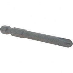 VEGA Industries - #3 Phillips Screwdriver Bit - 1/4" Drive, 2-3/4" OAL - Makers Industrial Supply