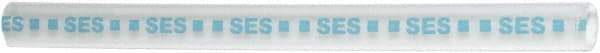 Value Collection - 6" Long, 4:1, Polyolefin Heat Shrink Electrical Tubing - Clear, Blue - Makers Industrial Supply