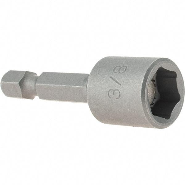 VEGA Industries - 3/8" Magnetic Nutsetter - 1/4" Hex Drive, 1-3/4" OAL - Makers Industrial Supply