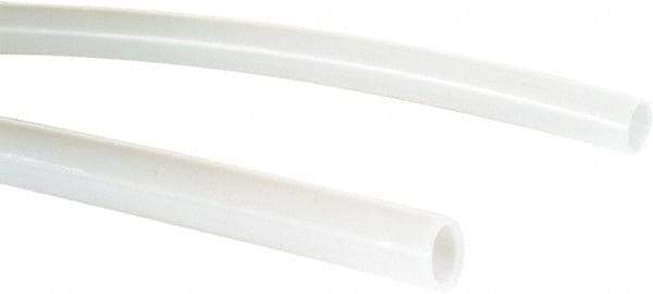 Parker - 9mm OD, 25' Long, PTFE Tube - Natural, 110 Max psi, -100 to 500°F - Makers Industrial Supply