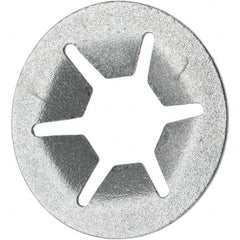 Value Collection - Push Nuts For Use With: Non Threaded Fasteners System of Measurement: Inch - Makers Industrial Supply