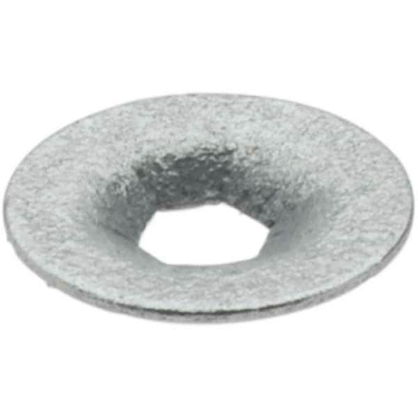 Value Collection - 3/8" OD, Spring Steel Push Nut - Zinc-Plated, 1/8" Shaft Diam - Makers Industrial Supply