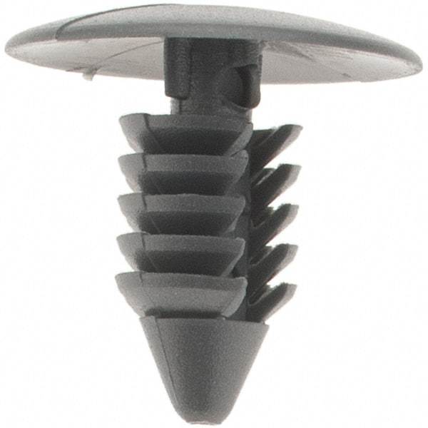 Value Collection - Ratchet Shank, Nylon Panel Rivet - 5/8" Length Under Head, 11/16" Head Diam - Makers Industrial Supply