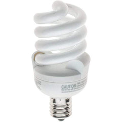 Value Collection - 13 Watt Fluorescent Intermediate Lamp - 2,700°K Color Temp, 825 Lumens, E17 - Makers Industrial Supply