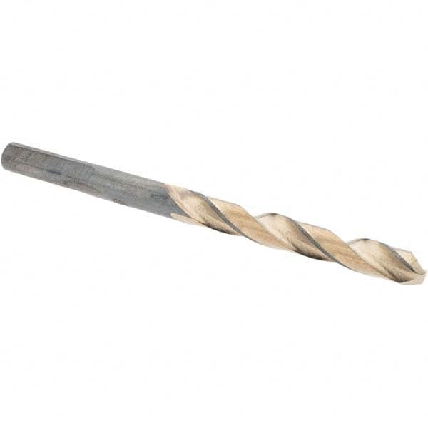 Made in USA - 13/64" High Speed Steel, 135° Point, Straight Shank Maintenance Drill Bit - Makers Industrial Supply