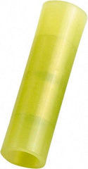 Value Collection - 12 to 10 AWG Compatible, Nylon Insulation, Crimp-On Butt Splice Terminal - Yellow - Makers Industrial Supply