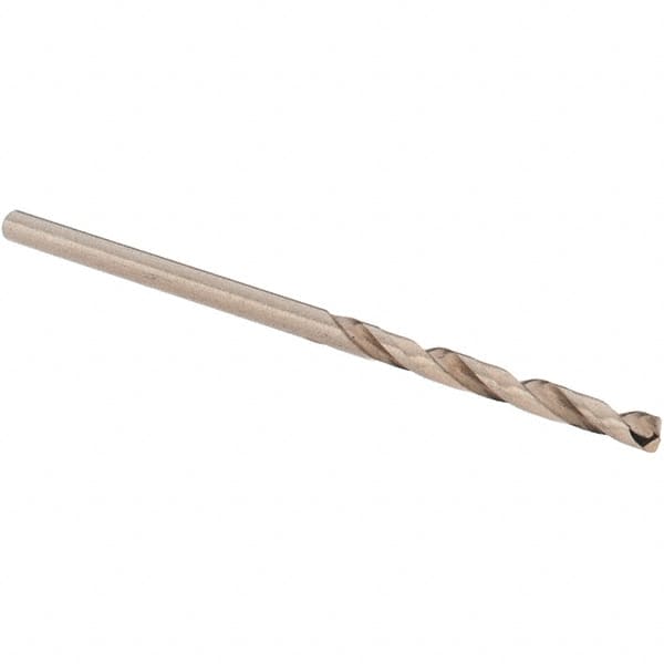 Made in USA - 5/64" High Speed Steel, 135° Point, Straight Shank Maintenance Drill Bit - Makers Industrial Supply