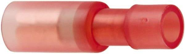 Value Collection - 22 to 16 AWG, Nylon, Fully Insulated, Female Wire Disconnect - 0.154" Wide Tab, Red, cRU Listed, RoHS Compliant, RU Listed - Makers Industrial Supply