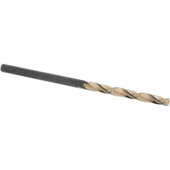 Made in USA - 7/64" High Speed Steel, 135° Point, Straight Shank Maintenance Drill Bit - Makers Industrial Supply