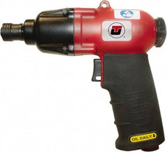 Universal Tool - 1/4" Bit Holder, 8,500 RPM, Pistol Grip Handle Air Screwdriver - 65 Ft/Lb Torque, 5 CFM - Makers Industrial Supply