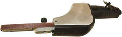 Universal Tool - 1/4 X 24 and 1/2 X 24 Inch, 20,000 RPM Air Belt Sander - 0.5 Hp, 5 CFM, Rear Exhaust - Makers Industrial Supply