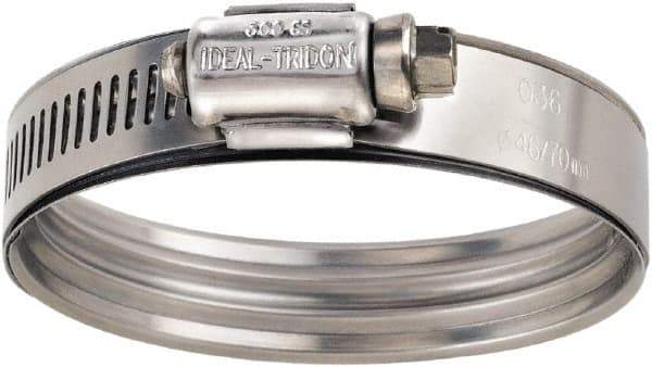 IDEAL TRIDON - 3-1/4 to 4-1/16" Hose, 9/16" Wide, Constant Torque Clamp - 2-11/16 to 4-1/16" Diam, Stainless Steel - Makers Industrial Supply