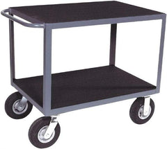 Jamco - 1,200 Lb Capacity, 36" Wide x 24" Long x 35" High Instrument Cart - 2 Shelf, Steel - Makers Industrial Supply