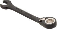 Proto - 5/16" 12 Point Offset Combination Wrench - 15° Offset Angle, 3-1/2" OAL, Steel, Black Chrome Finish - Makers Industrial Supply