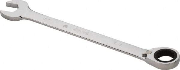 Proto - 36mm 12 Point Combination Wrench - 0° Offset Angle, 19-5/16" OAL, Steel, Chrome Finish - Makers Industrial Supply