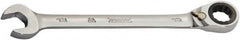 Proto - 21mm 12 Point Combination Wrench - 0° Offset Angle, 11-7/16" OAL, Steel, Chrome Finish - Makers Industrial Supply